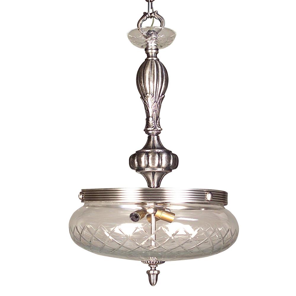 Classic Lighting 57324 MS Chatham Pendant in Millennium Silver